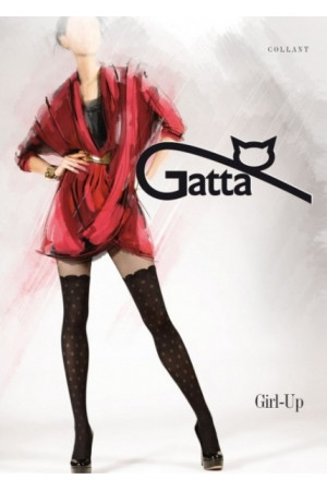 Gatta - GIRL UP 21 колготки жен (имитация чулок)