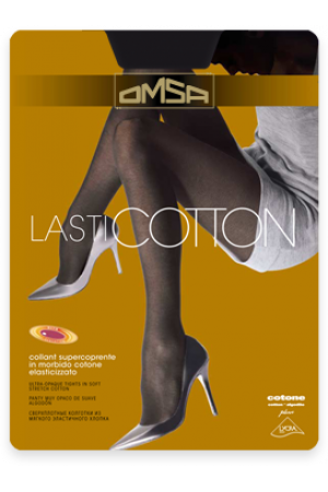 Omsa - LASTICOTTON XL колготки женские