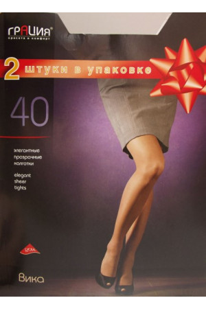 ГРАЦИЯ - ВИКА 40 (2 шт) колготки женские