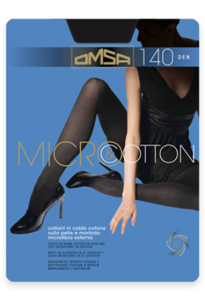 Omsa - MICRO&COTTON 140 колготки женские